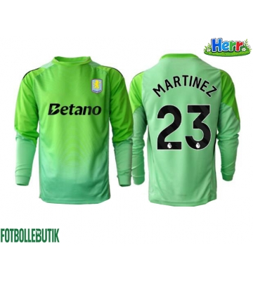 Aston Villa Emiliano Martinez #23 Målvakt Bortatröja 2025-26 Långärmad